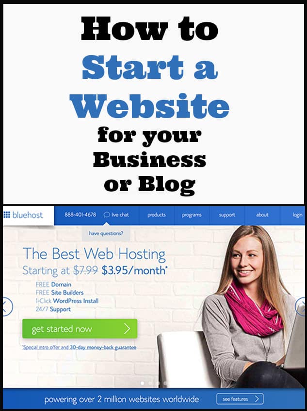 How to start a website for your business or blog 1
